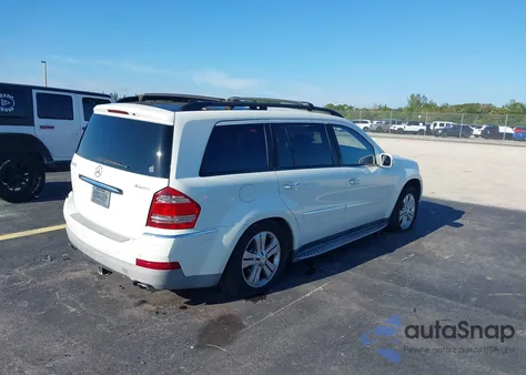 2008 Mercedes-Benz Gl 450 4Matic z USA, uszkodzony, nr VIN 4JGBF71E78A348552